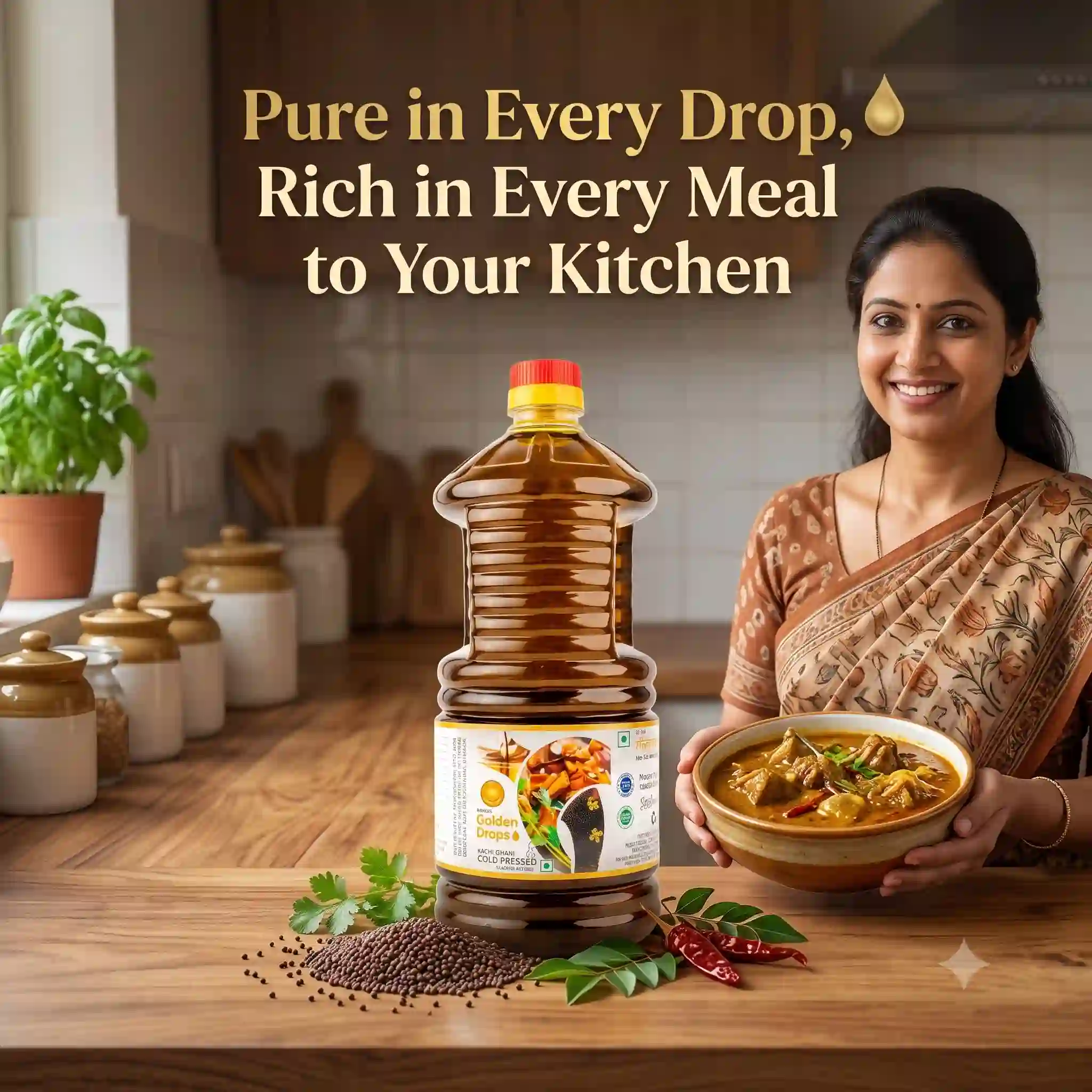 Pure in Every Drop, Rich in Every Meal